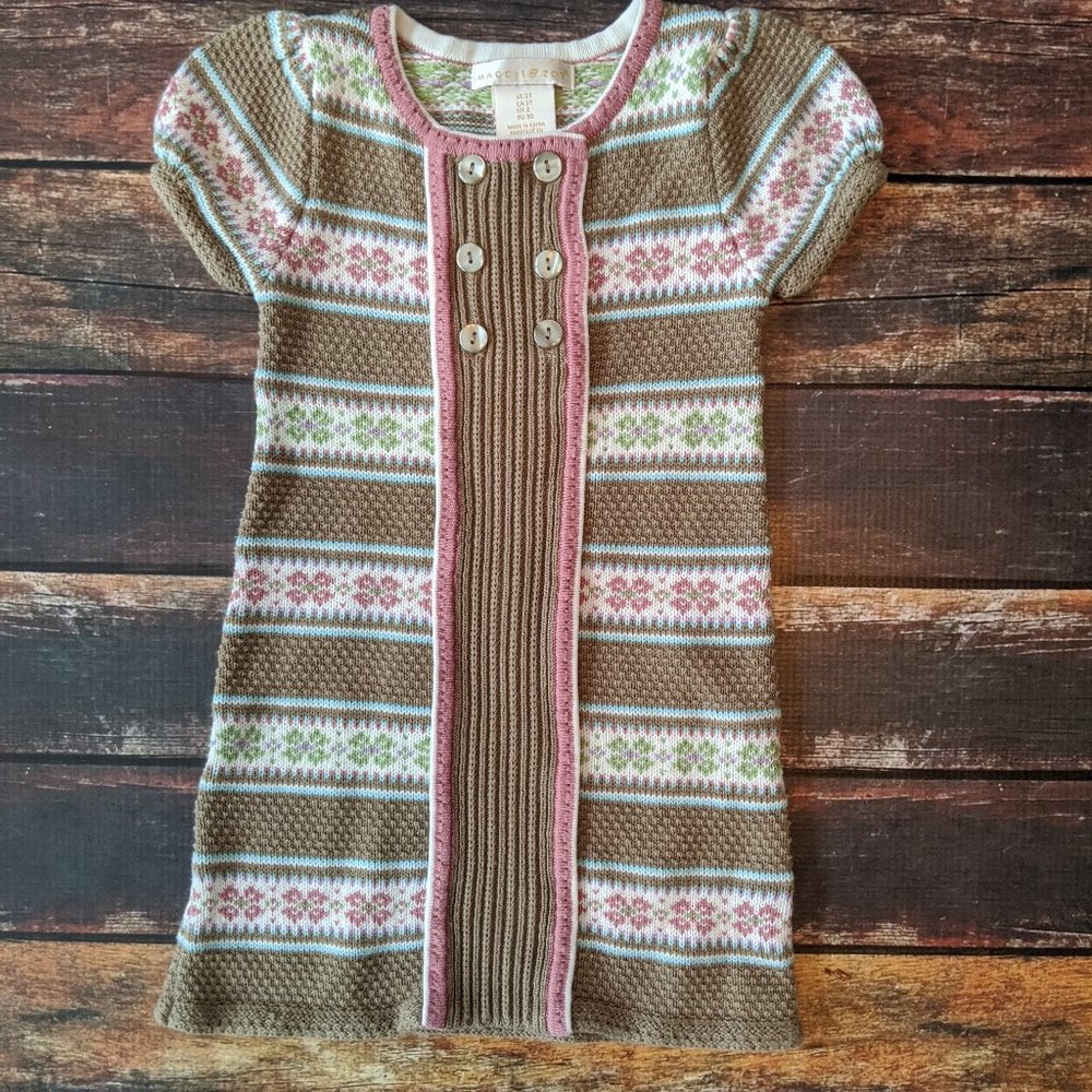 Toddler Girls' S/S Sweater Dress